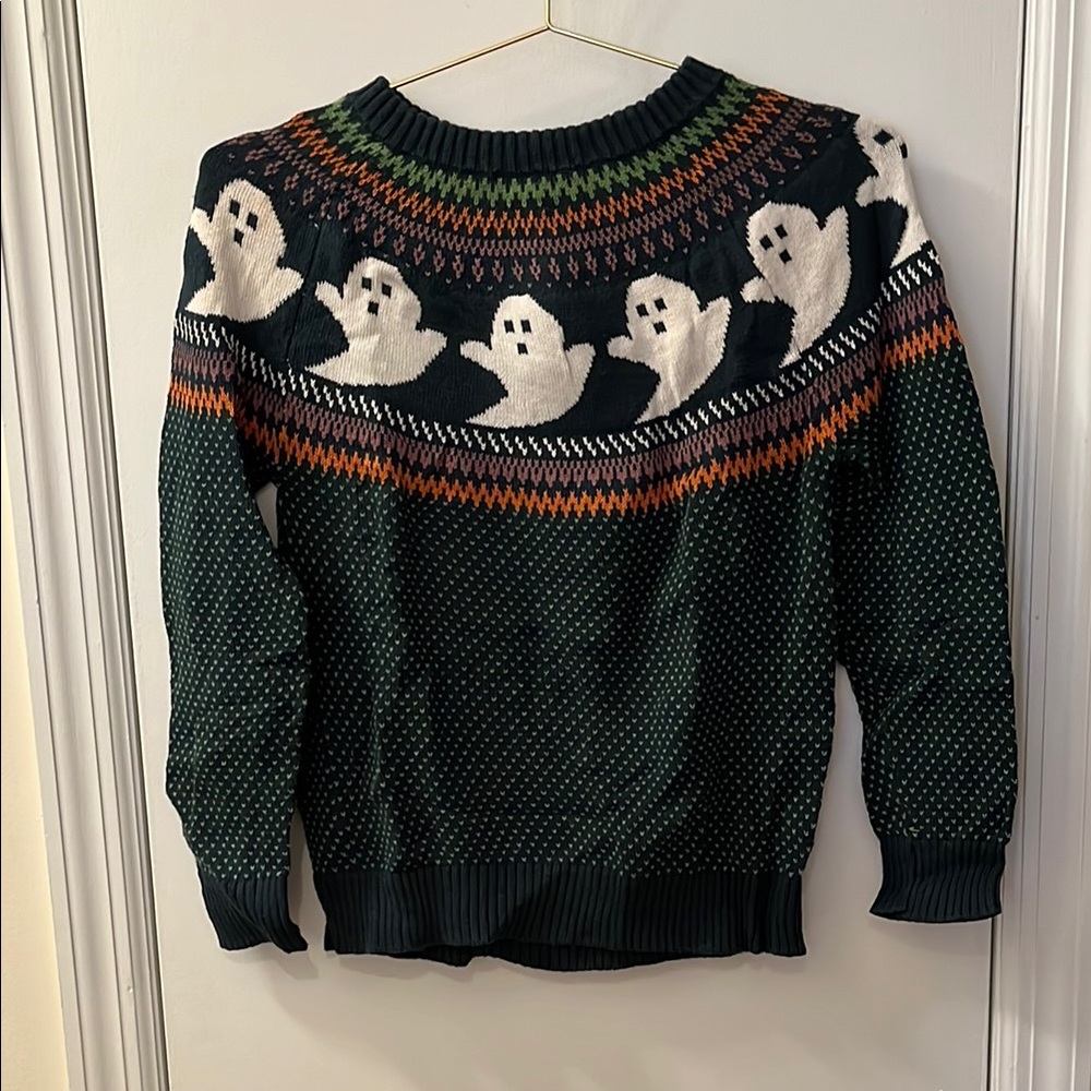 ModCloth You've Been Ghosted Fair Isle Sweater